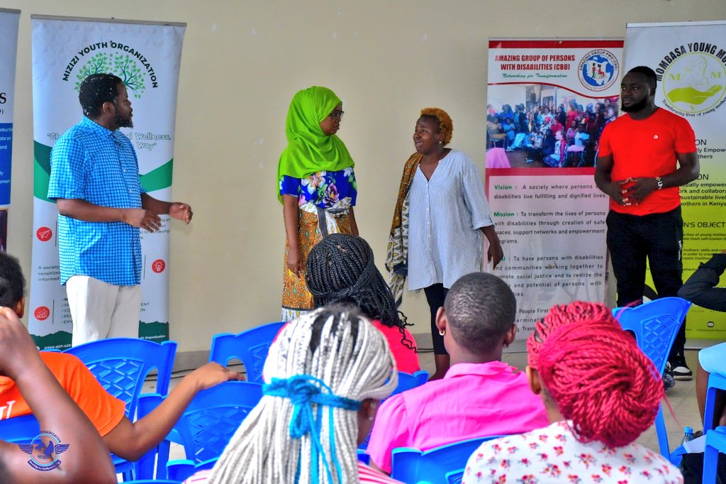 Gender Equality is not a woman issue, it is a human issue as it affects us all. 

We commemorated the 9th day of the 16 days of activism against GBV in Changamwe towards advocating for the men &amp; women rights  to become the best version of themselves in future. #EndFemicideKE