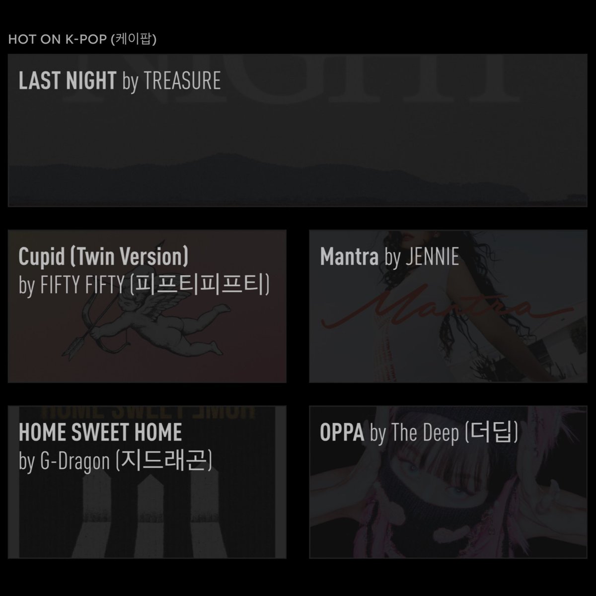 fb_ygtreasureth's tweet photo. "LAST NIGHT" ของ #TREASURE คว้าอันดับ #1 บนชาร์ต Daily K-POP ของ Genius Korea ซึ่งนับว่าเป็นครั้งที่ 3 ของ TREASURE ที่สามารถสร้างสถิตินี้ได้ (ครั้งแรก "BFF" ในปี 2021 และครั้งที่ 2 직진 "(JIKJIN)" ในปี 2022)

트레저 #트레저 @treasuremembers https://t.co/QXxBPmp23Q