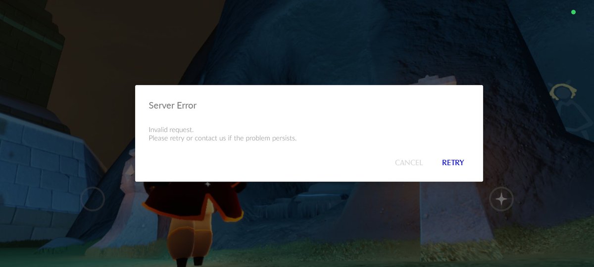 Myuu_Dani's tweet photo. @thatskygame please fix it asap. I can't wait to enjoy the game like I used to. More events and ts are coming and some players including me are unable to do candle run because of the server errors that happen for almost every second. Please fix it before another ts comes 🙏 https://t.co/VJ06ahe3vl