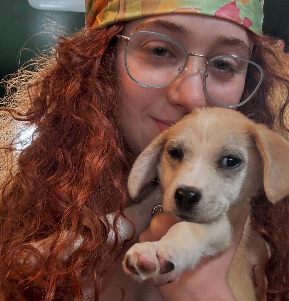 chaplivia with puppies yay