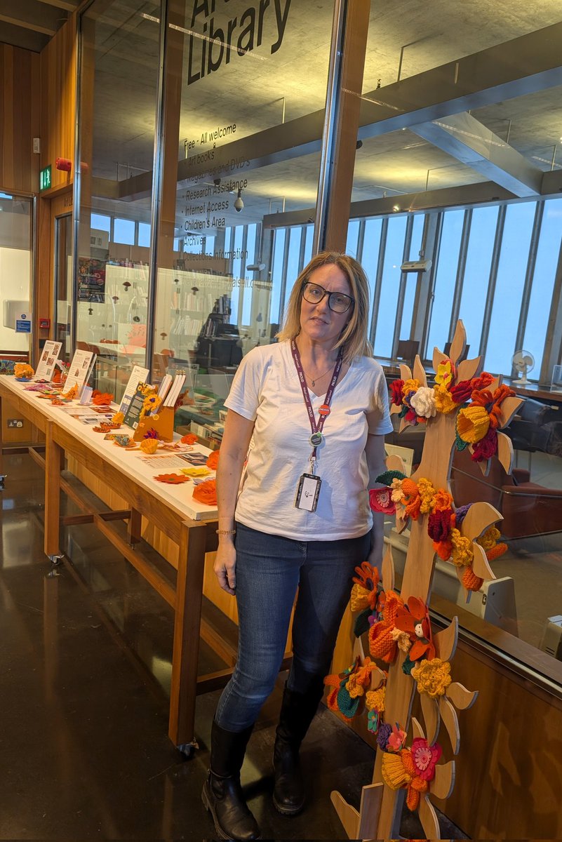 Julie Macfarlane Brown (Julie/they) (@julienagwalsall) on Twitter photo Last few days of #16DaysOfActivism2024 against domestic violence. Well done to Gill Garrett <a href="/WalsallCouncil/">Walsall Council</a> for organising Walsall's Tree of Hope displays. See this one <a href="/newartgallery/">TheNewArtGalleryWalsall</a> until Tuesday outside our Art Library on our Mezz. Last few days of #16DaysOfActivism2024 against domestic violence. Well done to Gill Garrett <a href="/WalsallCouncil/">Walsall Council</a> for organising Walsall's Tree of Hope displays. See this one <a href="/newartgallery/">TheNewArtGalleryWalsall</a> until Tuesday outside our Art Library on our Mezz.