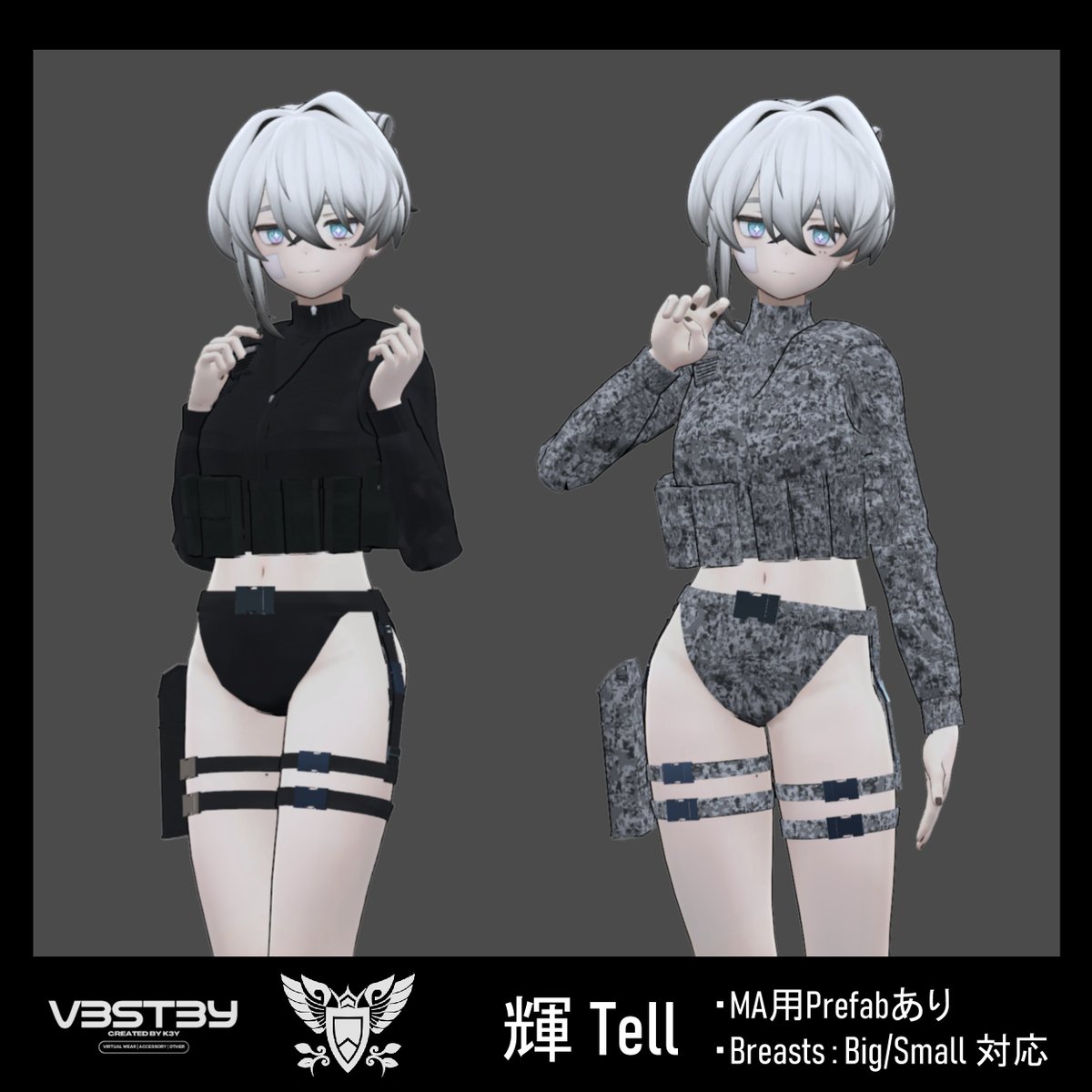 発売開始しました✨
#V3ST3Y #Tell_輝 
xxxkeytacion.booth.pm/items/5515293