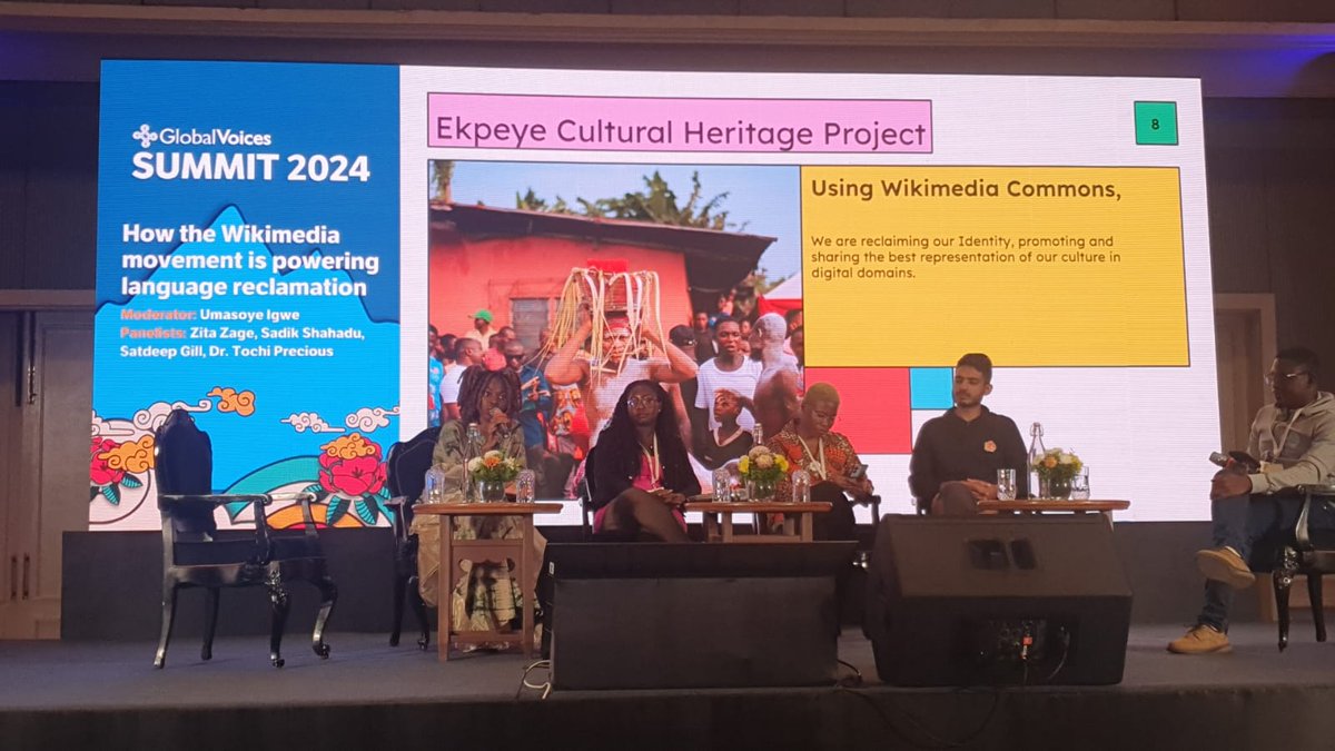 Global Voices (@globalvoices) on Twitter photo 🗨️ "Our Ekpeye project was created to claim our identity via Wikimedia commons" - <a href="/umasoyee/">Franca Umasoye Igwe</a> 🗨️ "Our Ekpeye project was created to claim our identity via Wikimedia commons" - <a href="/umasoyee/">Franca Umasoye Igwe</a>
