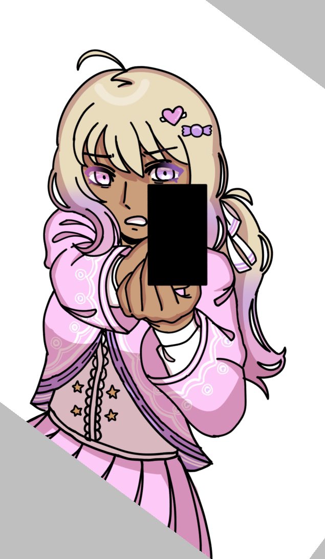 closestheart's tweet photo. rate my drdt oc in drdt style!!!!! i love this little confectioner so much, who would this girl get along with the most in the entire cast?

ough drdt style i’ll always love you 💜 drdt 💕💕💕💕💕 

#drdtoc #danganronpadespairtime #oc #ocart https://t.co/s1pNtgfhYt