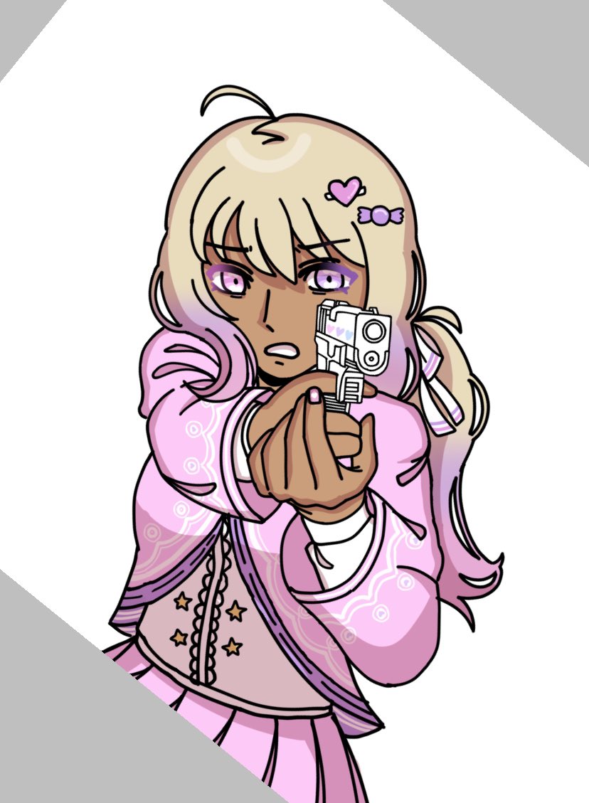 closestheart's tweet photo. rate my drdt oc in drdt style!!!!! i love this little confectioner so much, who would this girl get along with the most in the entire cast?

ough drdt style i’ll always love you 💜 drdt 💕💕💕💕💕 

#drdtoc #danganronpadespairtime #oc #ocart https://t.co/s1pNtgfhYt