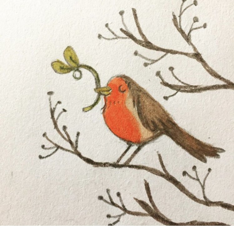 EveCoy24's tweet photo. Day 7 of Advent. Hope you all have a wonderful day merry Christmas. Most illustrators have left Twitter for other platforms but I want a free speech place. I’ve rejoined after being hacked again. #IlloAdvent #AdventCalendar #Advent2024 #kidlikart https://t.co/z79zTlPVgt