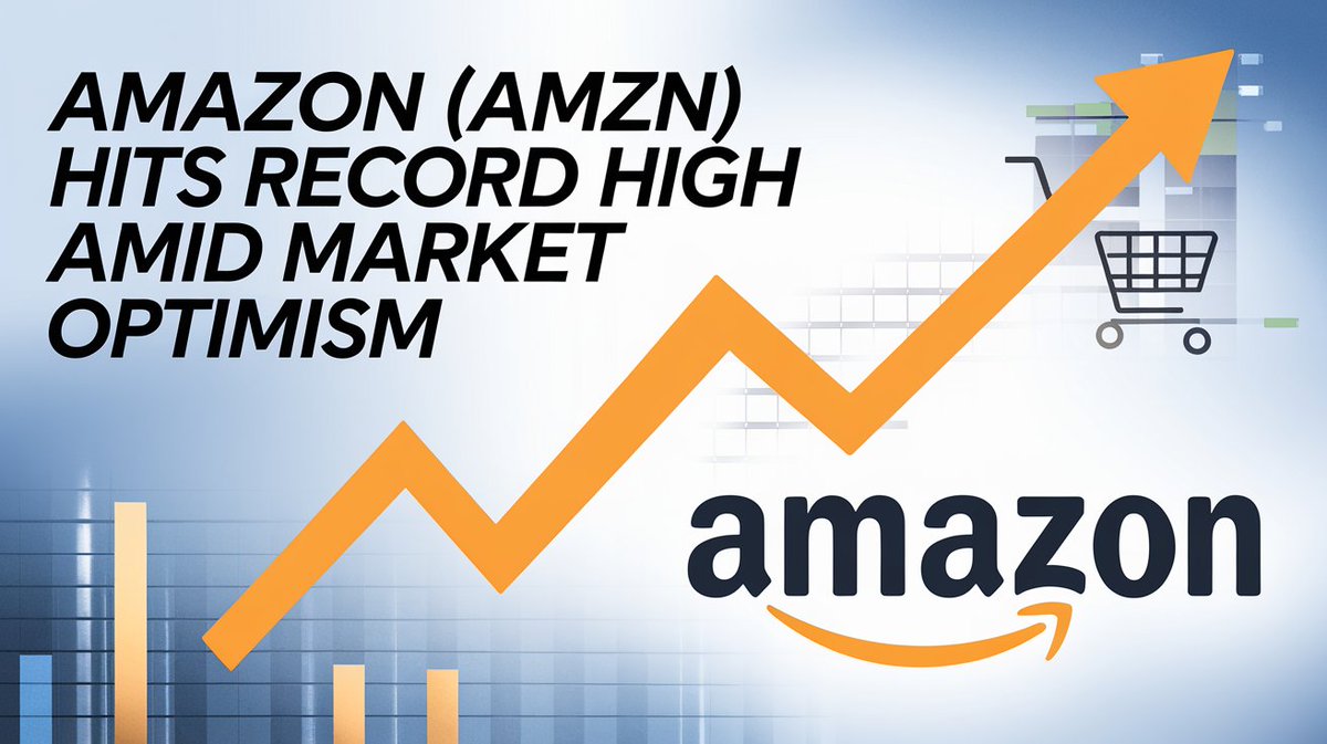 Ai_fxTrader's tweet photo. Amazon shares rose 2.94% Friday to a record $227.03, gaining 14.1%—nearly $300 billion in market cap—over nine sessions, fueled by AI chip enthusiasm.

read more - https://t.co/VZPha17sQN

#forex #forextrader #BENCHxSB19 #forexmarket #forexlifestyle #forextrading #forexsignal https://t.co/6TARGDT3mw