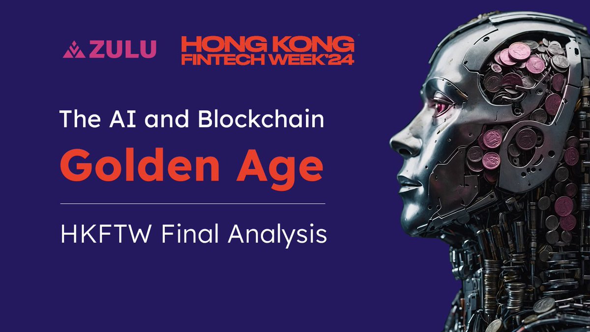 AI + Blockchain = The Golden Age of Innovation! 🌟

Our latest blog dives into insights from industry leaders on #HKFintechWeek2024 🔥

Real-world applications transforming supply chains, ESG, healthcare, and more 👇

medium.com/@zulu_network/…