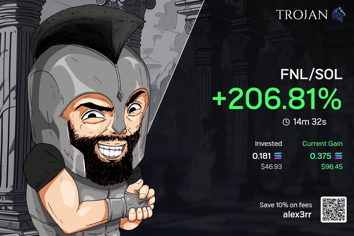 ArmorsmithG's tweet image. $20 -&amp;gt; $600 in a week and a half 🤑

Thanks to @networkofspirit