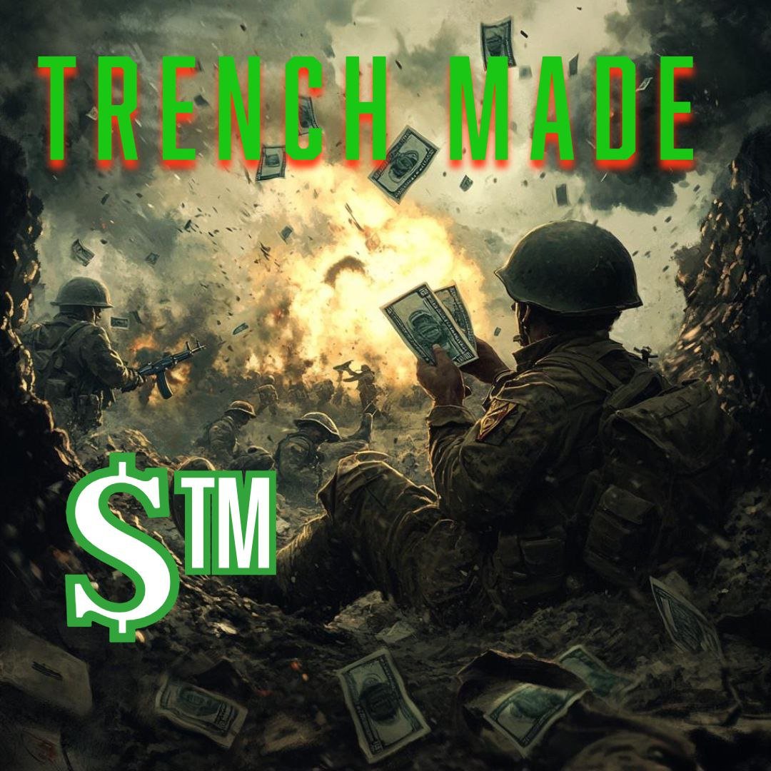 TrenchMadeSol's tweet photo. To be trench-made, you must have the courage to take the risk that destroyed everyone else.

Trench Made™️ https://t.co/IXeK1kIAPG