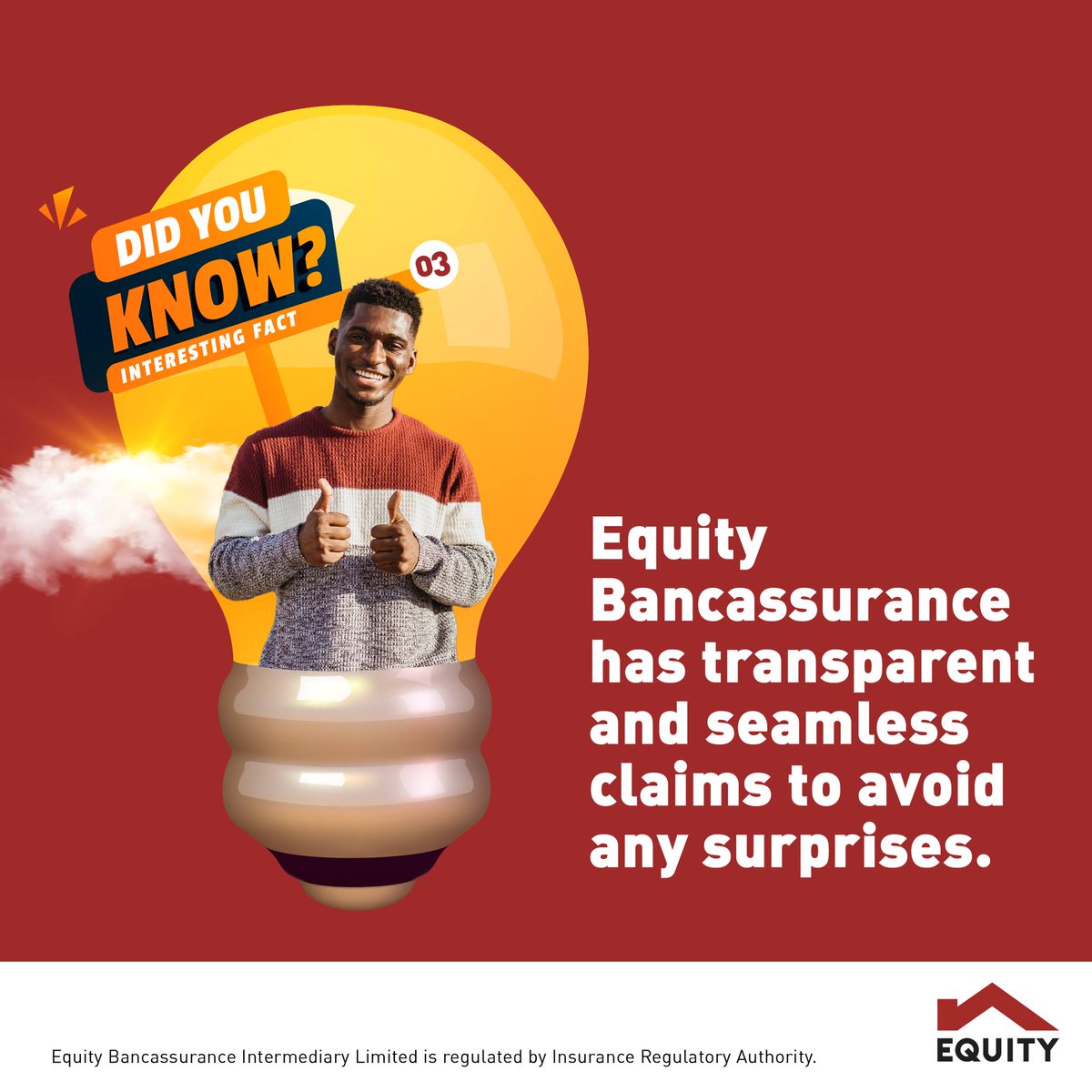 StandardKenya's tweet photo. Usiworry about claims. We are committed to making sure they are processed smoothly.
Visit any Equity branch near you to get your cover.
Learn more: https://t.co/zcijL2JhJA
#WhyInsurance #Ad https://t.co/cFAXmyJON7