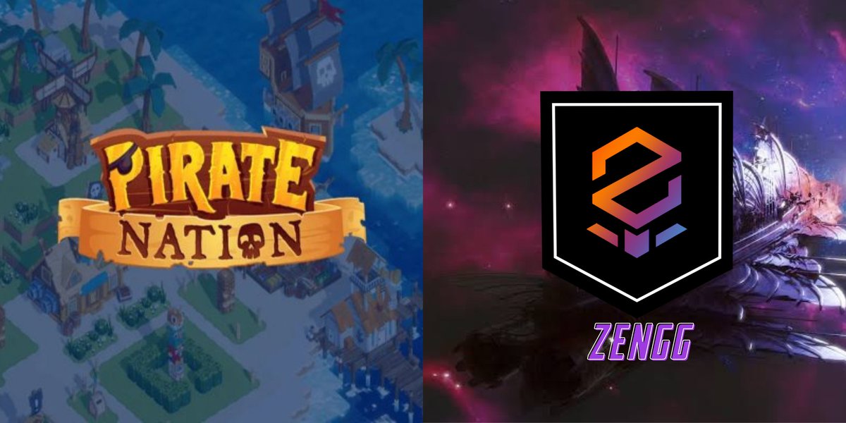 ALL ABOARD!
ZenGG Fam, get ready!
Tonight, with <a href="/PirateNation/">Pirate Nation</a> 🦜🏴‍☠️
Explore blockchain gaming:
Build ships
Recruit crews
Battle rivals
Become the ultimate pirate!
Join us! 10pm utc+8 on our discord server! 🔥
#PirateNation #GameNight #ZenGG