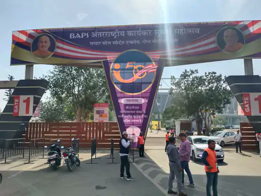 Traffic diversions announced for ‘Karyakar Suvarna Mahotsav’ at Narendra Modi Stadium in Ahmedabad