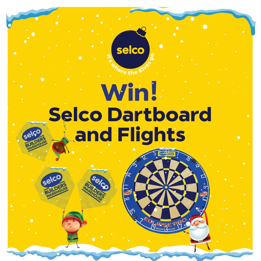 Any budding darts players out there?

Day 7 of our giveaways and today you could be in with a chance of winning a Selco dartboard and flights. 

To enter, like this post comment with a 🎯 emoji. 
Competition ends 14.12.2024. T&amp;Cs apply bit.ly/3Z2fkB2

#darts #win