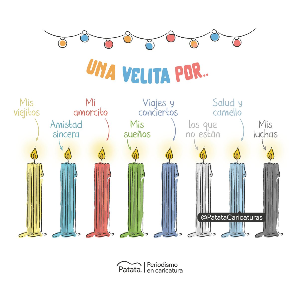🕯️🇨🇴 Una velita por… 
🧵