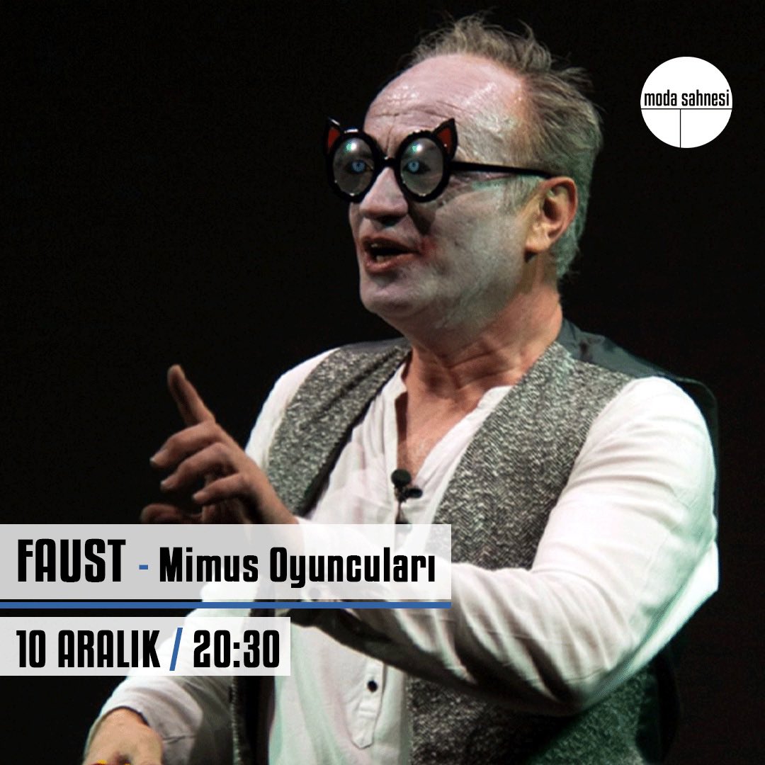 Faust
10 Aralık, 20.30 

Bilet almak için 🔻
biletinial.com/tr-tr/tiyatro/…

#faust #mimusoyuncuları #modasahnesi