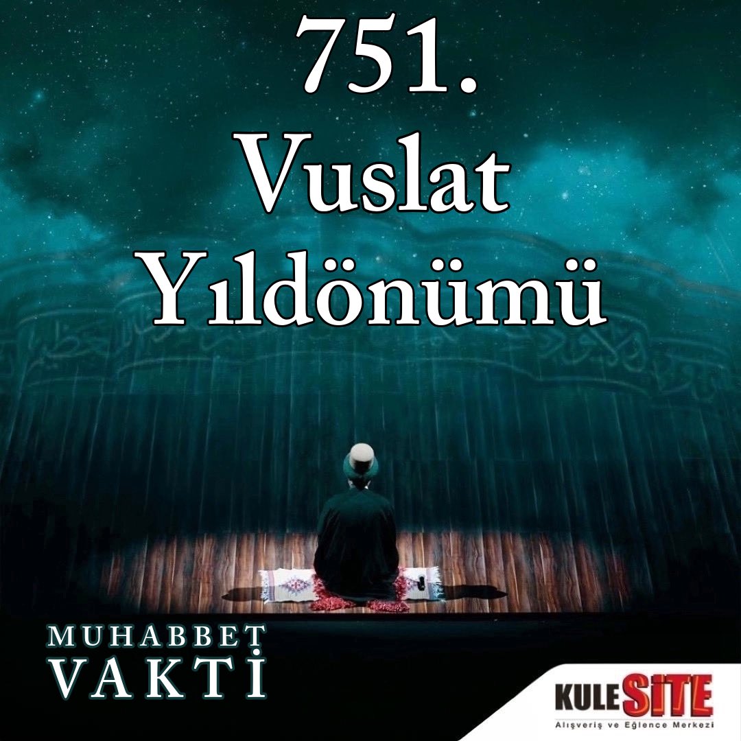 Kulesite_AVM's tweet photo. Muhabbet, Mevlana’nın öğrettiği gibi, kalpten kalbe akan bir ışık; insanı insana, insanı Hakk’a ulaştıran en güzel yoldur.
751. Vuslat Yıl Dönümü’nde, bu ilahi aşkı gönüllerimizde hissedelim.
#kulesite #şebiarus #mevlana #konya https://t.co/nGm7mdlA5G