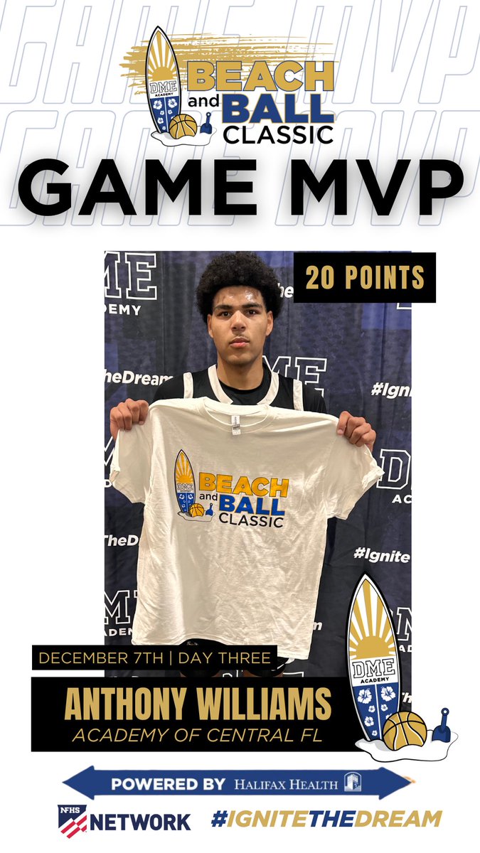 First game of Day 3️⃣ and ACF defeats 212 Academy 85-63 

MVP
