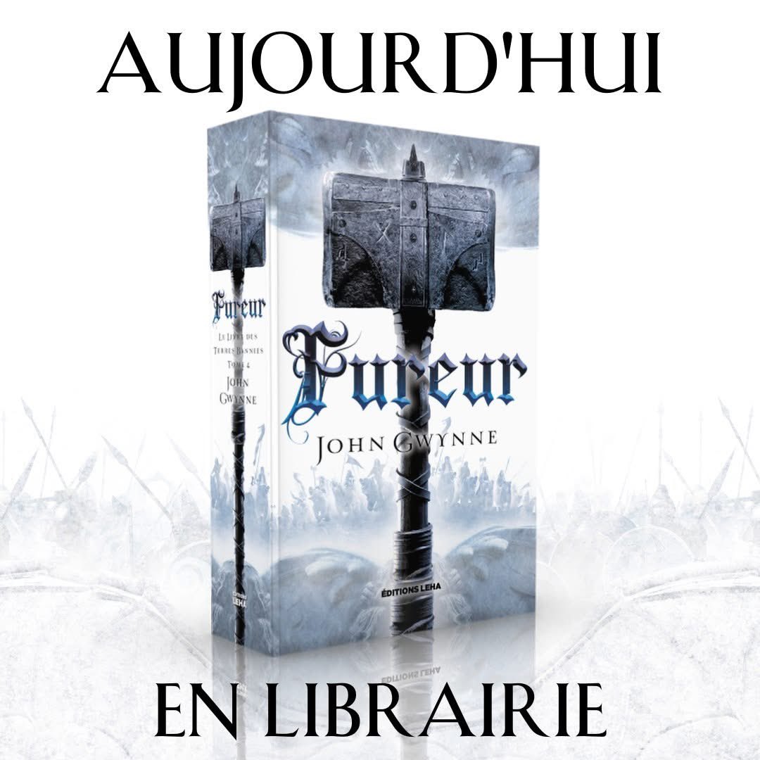 ⚔️ FUREUR ⚔️

Ne ratez pas le grand final du Livre des Terres Bannies avec Fureur de John Gwynne, disponible en librairie !

Et si vous aviez attendu la fin de la série pour la commencer, c'est donc le moment idéal pour glisser ou faire glisser les quatre tomes sous le sapin 😉
