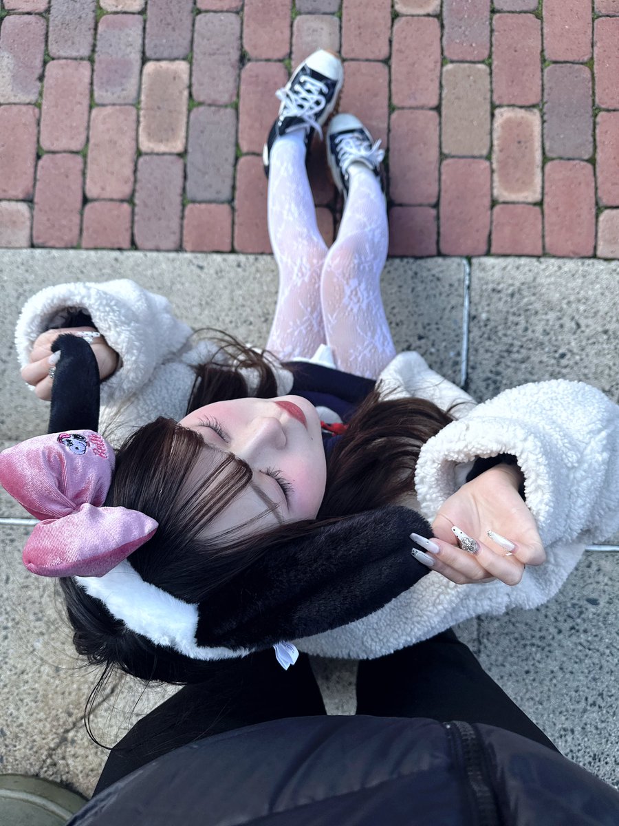 流行りの撮り方してみた♡