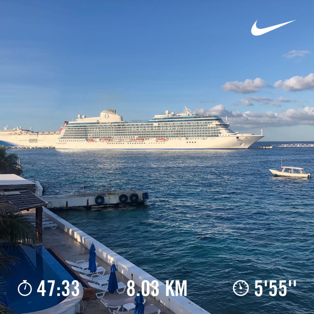 salinasm55's tweet image. Una nueva sesión de #LoQueVeoMientrasCorro #Running #Cozumel