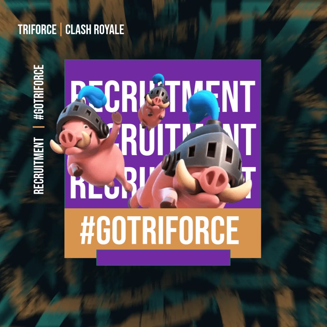 #ClashRoyale | 𝘙𝘌𝘊𝘙𝘜𝘐𝘛𝘔𝘌𝘕𝘛

We are currently looking for players to complete our roster, with possible remuneration.

𝐌𝐨𝐫𝐞 𝐢𝐧𝐟𝐨𝐫𝐦𝐚𝐭𝐢𝐨𝐧 𝐢𝐧 𝐌𝐏 📩

💚 &amp; ♻️