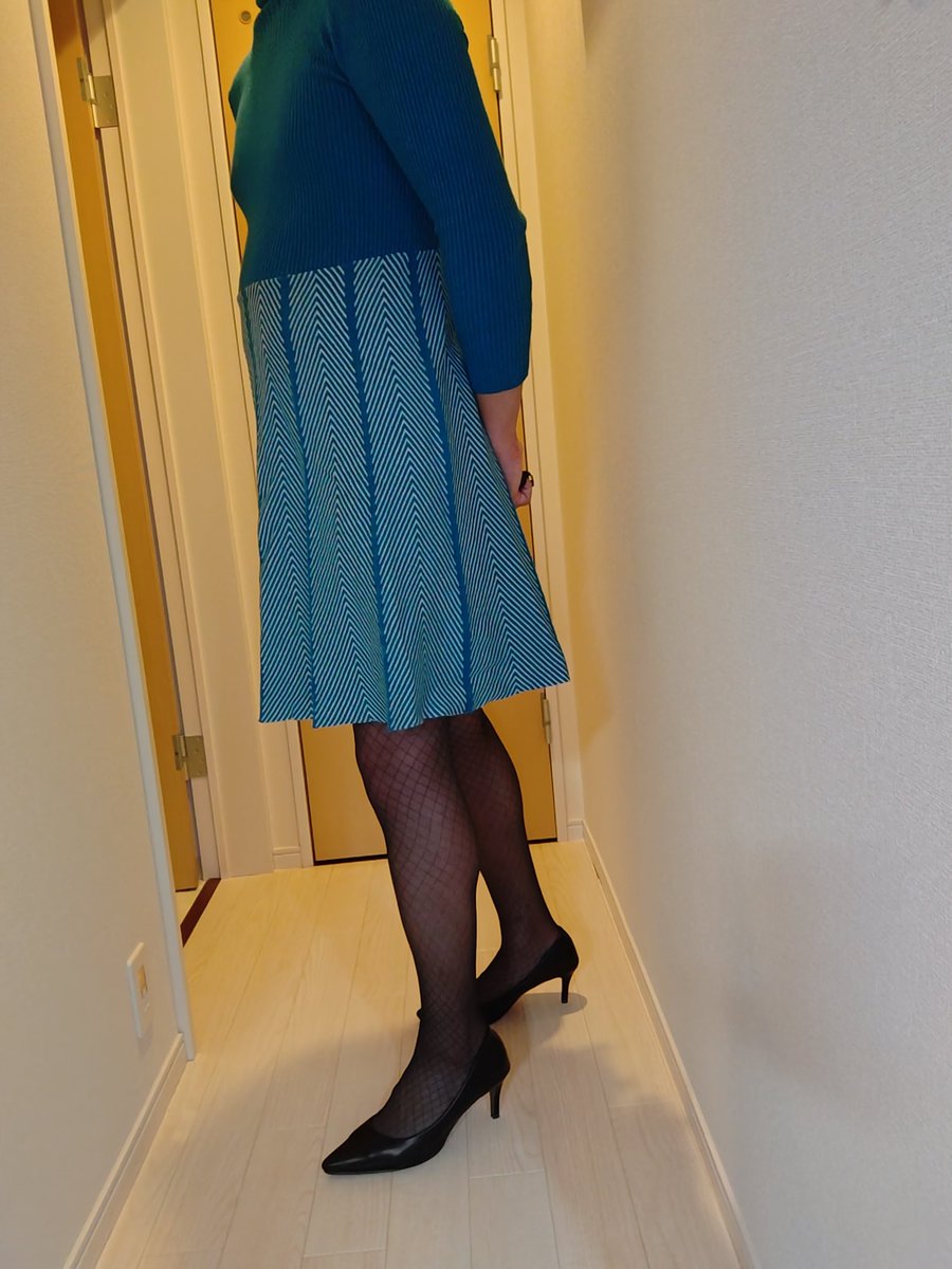 junzicp0507's tweet photo. ニットワンピース♥ https://t.co/pGnKEaIjXH