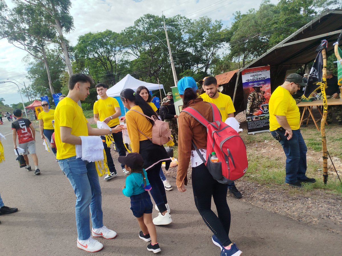 #OperativoCaacupe 
#Opaci2024
Peregrinando rumbo a la capital de la fe