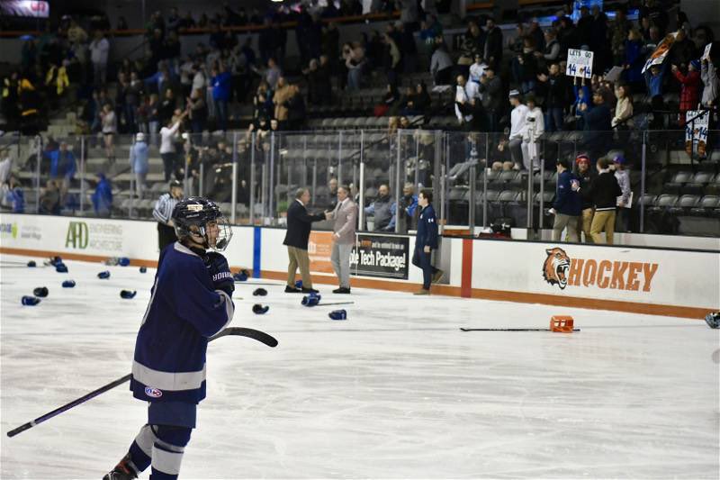 Mosey_29's tweet photo. Not lost on me in all the people that make BND special is that I have the opportunity to coach w/ my dad.  He’s the person I learned the game from &amp; watched coach before now doing it myself. Grateful to make memories with you through hockey @henry44 (2/2) https://t.co/69JvpVPnE6
