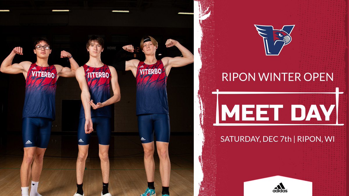"𝐘𝐞𝐚𝐚𝐚𝐚 𝐕𝐇𝐚𝐰𝐤𝐬" 💥

🎽 Ripon Winter Open 
🏟 Willmore Center Fieldhouse
📍 Ripon, WI 

⏱ Field Events - 11:00 AM
⏱ Running Events - 11:00 AM

📊 - live.athletic.net/meets/42353

📺 - riponredhawks.com/watch/?Live=41…

#GoVHawks