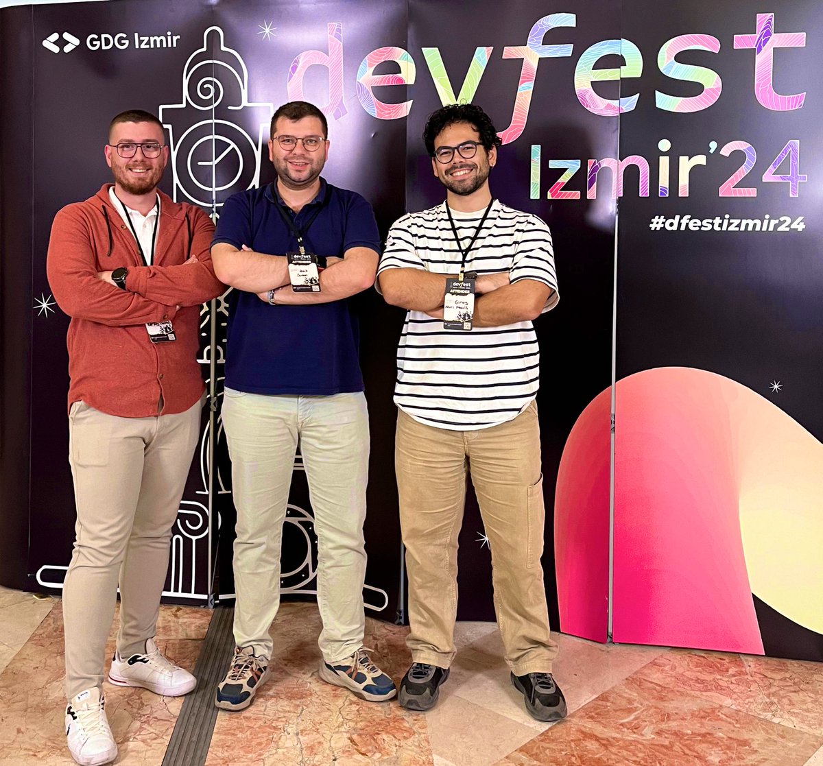 Great event to follow current technologies and get ideas on how we can integrate these technologies into our business. #devfest #devfest2024 #devfest24izmir <a href="/SerhatTozburun/">Serhat Tozburun</a> <a href="/cagataycivici/">Cagatay Civici</a> <a href="/smhburhan/">Semih Burhan</a> <a href="/bdurrmus/">Berkay</a>