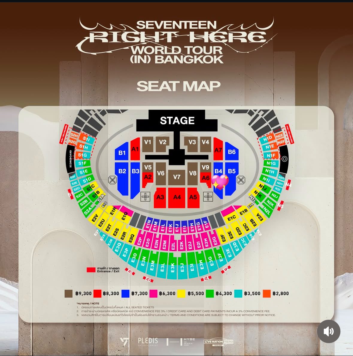 margauxsj's tweet photo. Helping a friend ⭐️

WTT LFT Seventeen right here (17RH) world tour in Bangkok 💎

Have: (2) Day 1, Feb 15, 2025 Zone B4 seats.
Want: (2) Day 2, Feb 16,2025 Zone B4 seats.

#SVT_RIGHT_HERE_WORLDTOUR 
#SVT_RIGHT_Here_IN_BKK https://t.co/VGWwfnxlrF