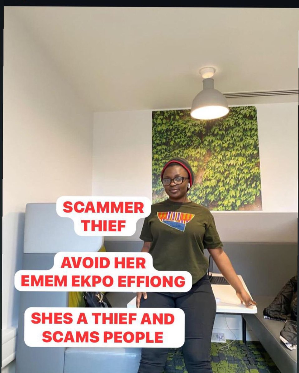 ColeEva17787776's tweet photo. @Coolverydarkma @thatverydarkman @officialEFCC @NigHighCommCan @nigimmigration @abikedabiri @NUJofficial A young lady from Akwa Ibom, Emem Ekpo Effiong, with passport number A12073522  defr@uded me of a substantial sum (11M) , and I was hoping to leverage his platform to…. https://t.co/mqJi34P4gp