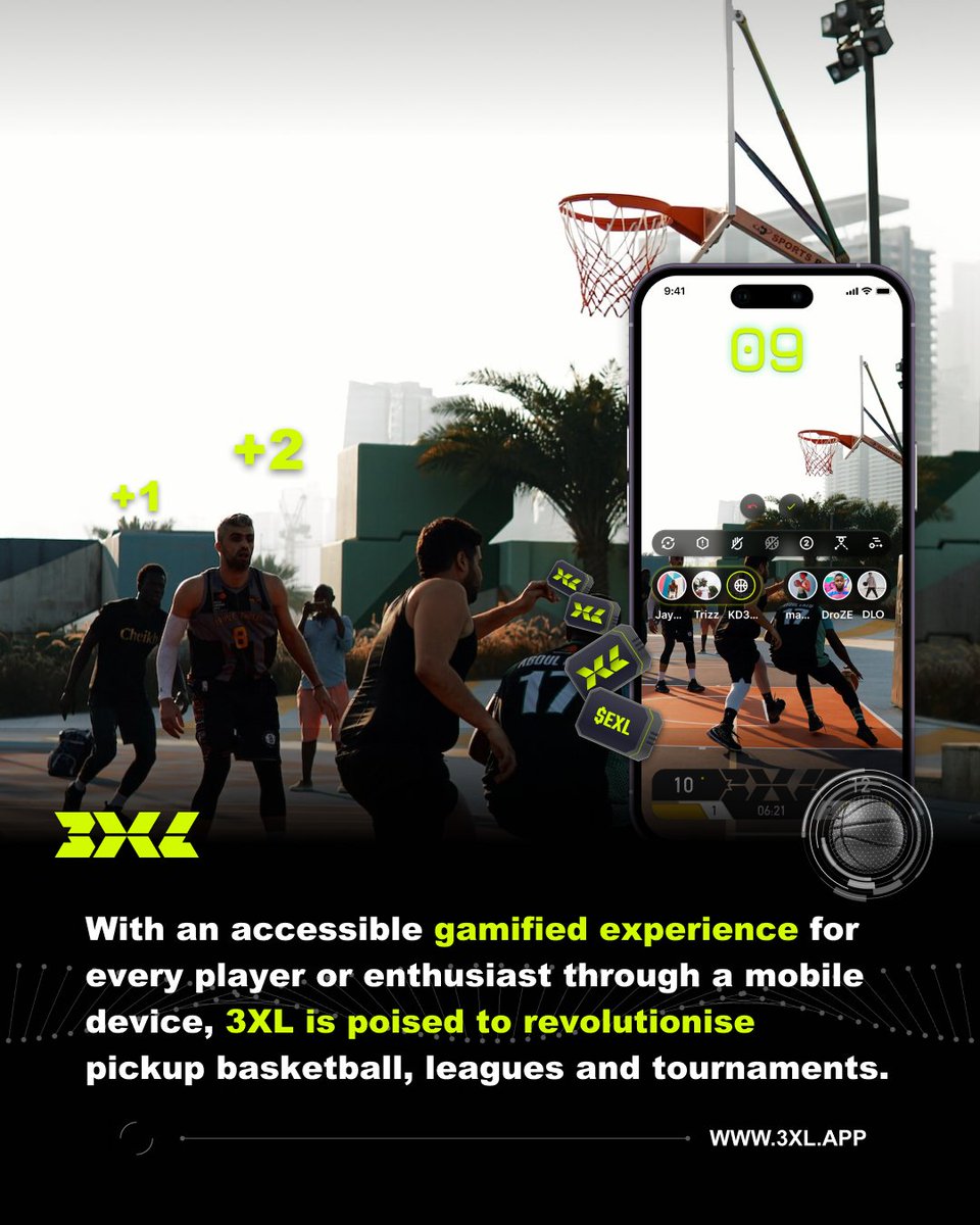 The NBA and 3XL are both catering to a basketball generation raised off of video games through real world gamification. 3XL takes it a step further using Web3 to highlight talent everywhere and foster new growth pathways in basketball.

#Avalanche9000 #Web3Gaming #NBA
