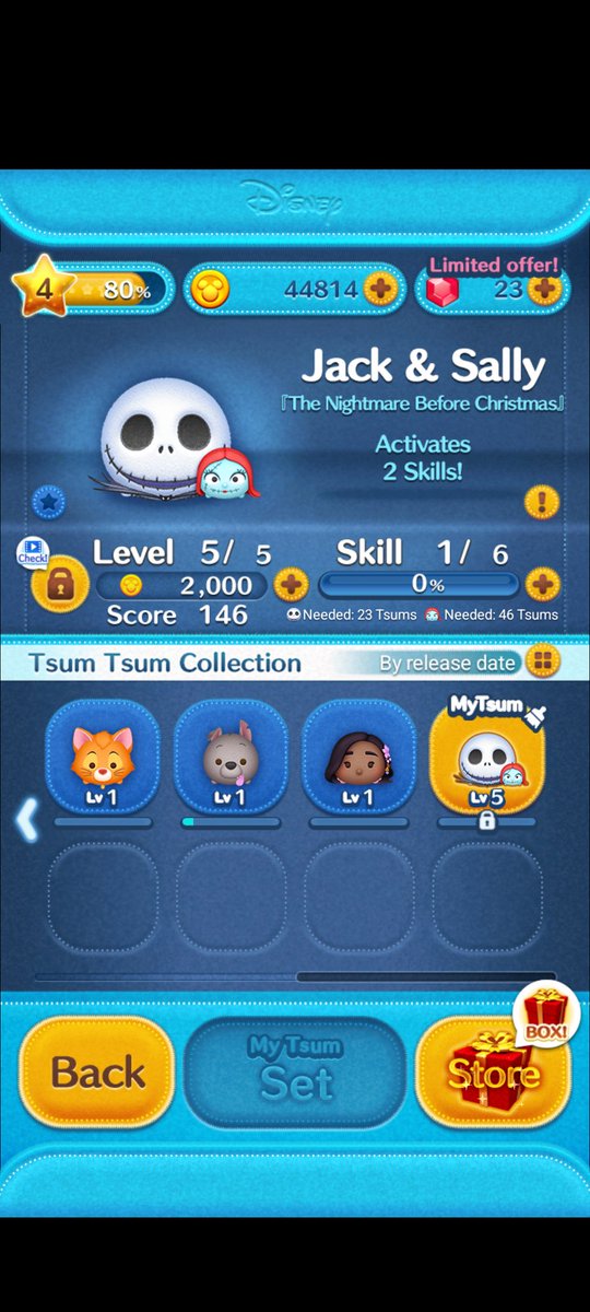 Zyaku_Suthi's tweet photo. 海外版 ジャクサリ Skill1 Level1 PL2 サブやばい(初見)
Level Bonus1%って何?www
#ツムツム #ツムツム海外版 #ジャクサリ #Skill1 #初見 https://t.co/vkuMyx4oYP