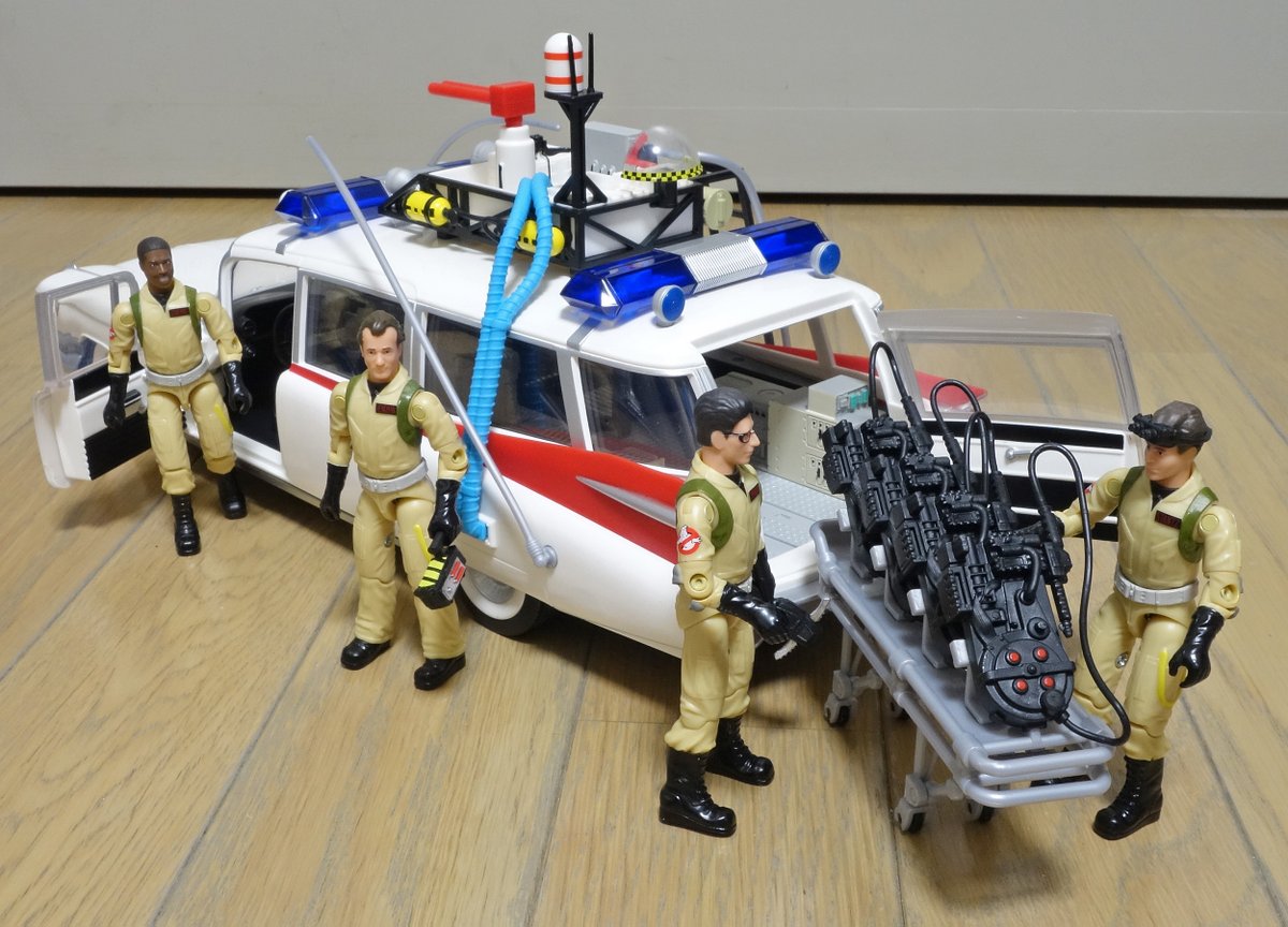 ふ*️様 ゴーストバスターズ プラズマ ECTO-1 デラックス版 【フィギュア Ghostbusters Haslab Plasmas Series Ecto-1 (Ecto 1A) Deluxe Edition