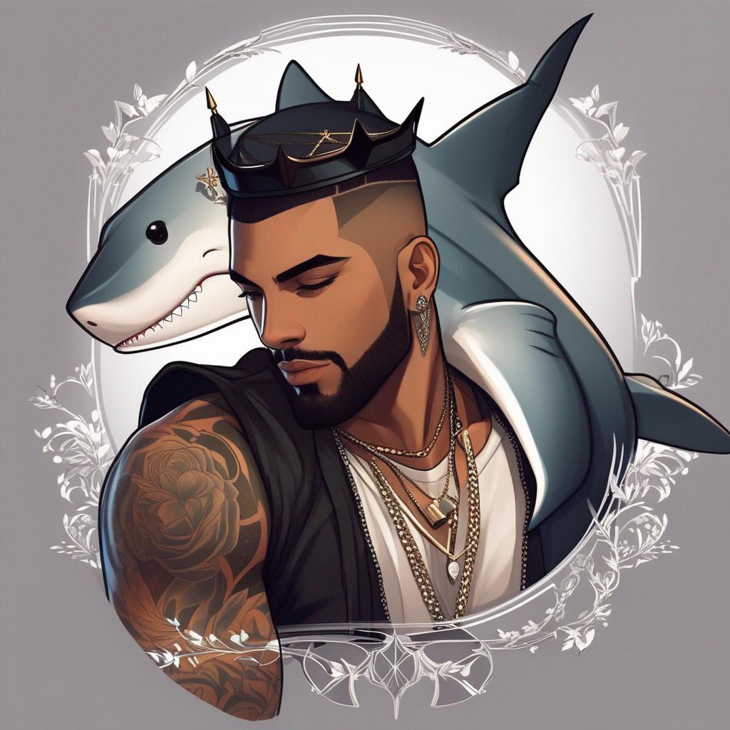 CrownedJaws's tweet photo. @drks124 My character alex shark https://t.co/RakkShHIVP