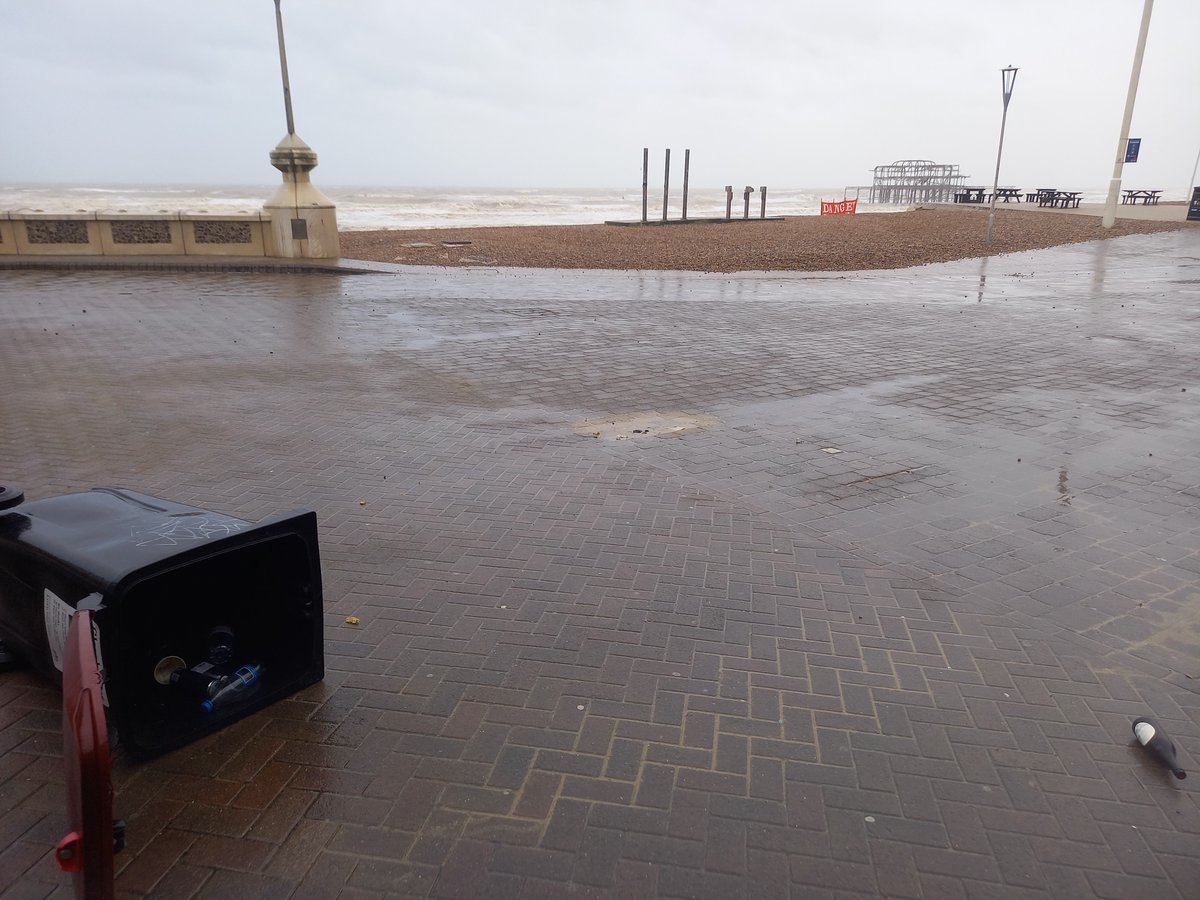 Brighton cheerful CXCIX 
#StormDarragh havoc