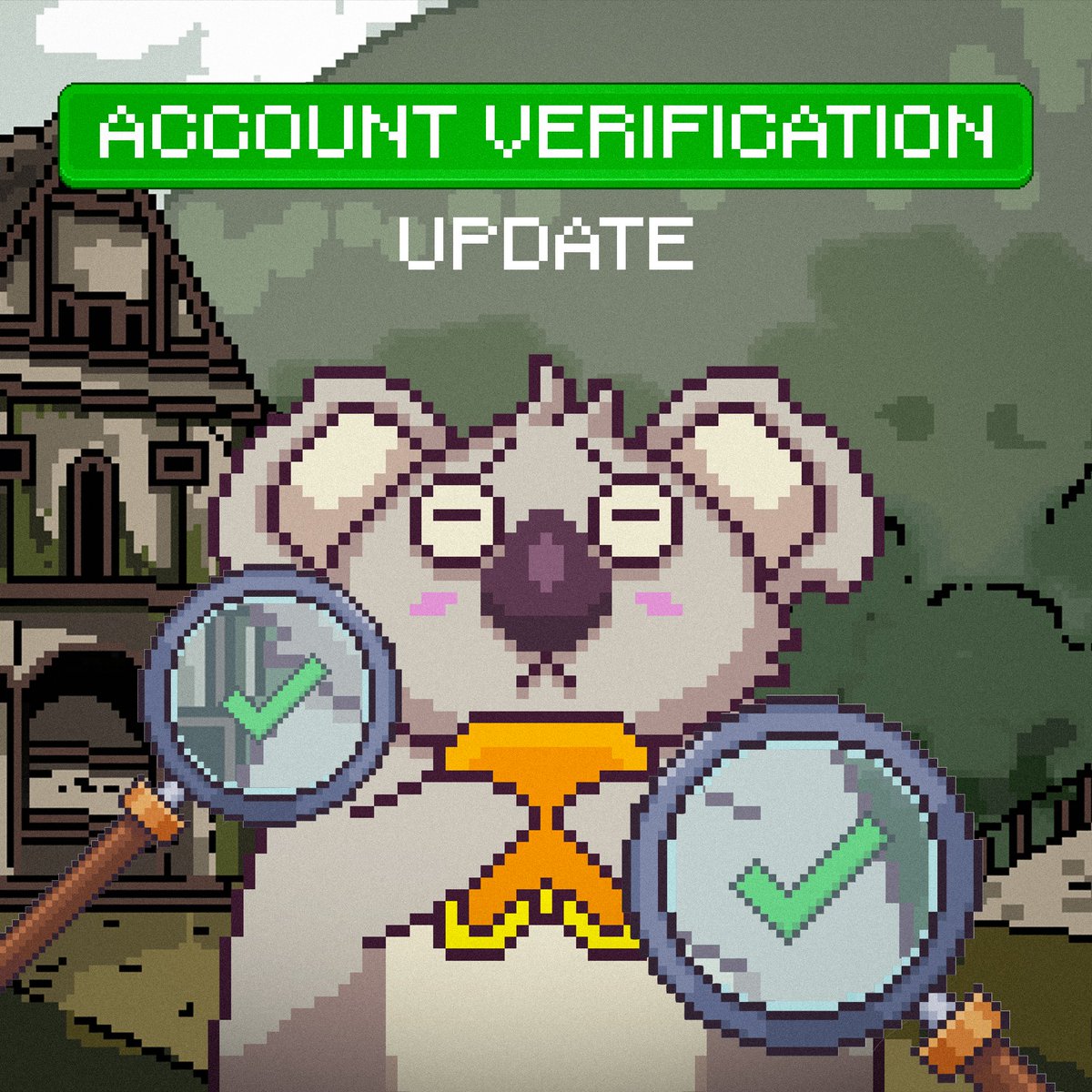 Account Verification Update

Stand out in the zoo and show your authenticity with the verified tick!

Get verified now and access exclusive tasks, OK!