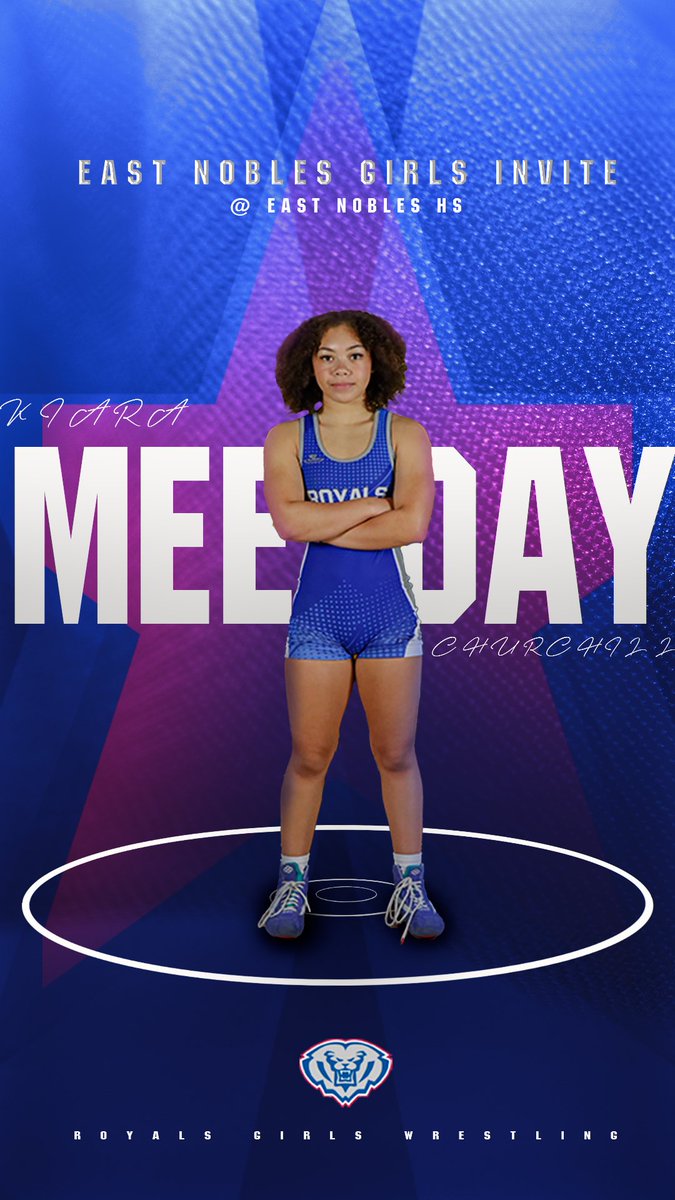 HSEAthletics's tweet photo. Meet Day!

🤼‍♀️ Girls Wrestling
🆚 East Noble Invite
⌚️ 9:00 am

#GoRals🔵🦁 https://t.co/ZmuZXPI8ZO