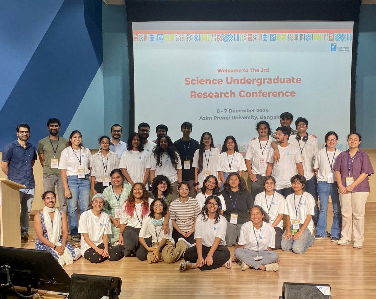 BioTicks's tweet image. And that’s a wrap on #SURC2024! 🎉 A huge thank you to our amazing student volunteers and organizers—you were the heart and soul of this conference. 🙌 To all participants and attendees, thank you for the energy and inspiration. Wishing everyone happy holidays! 🎄✨