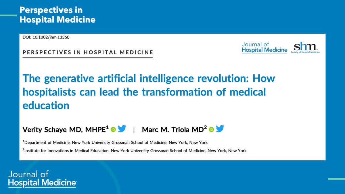 Journal of Hospital Medicine tweet media