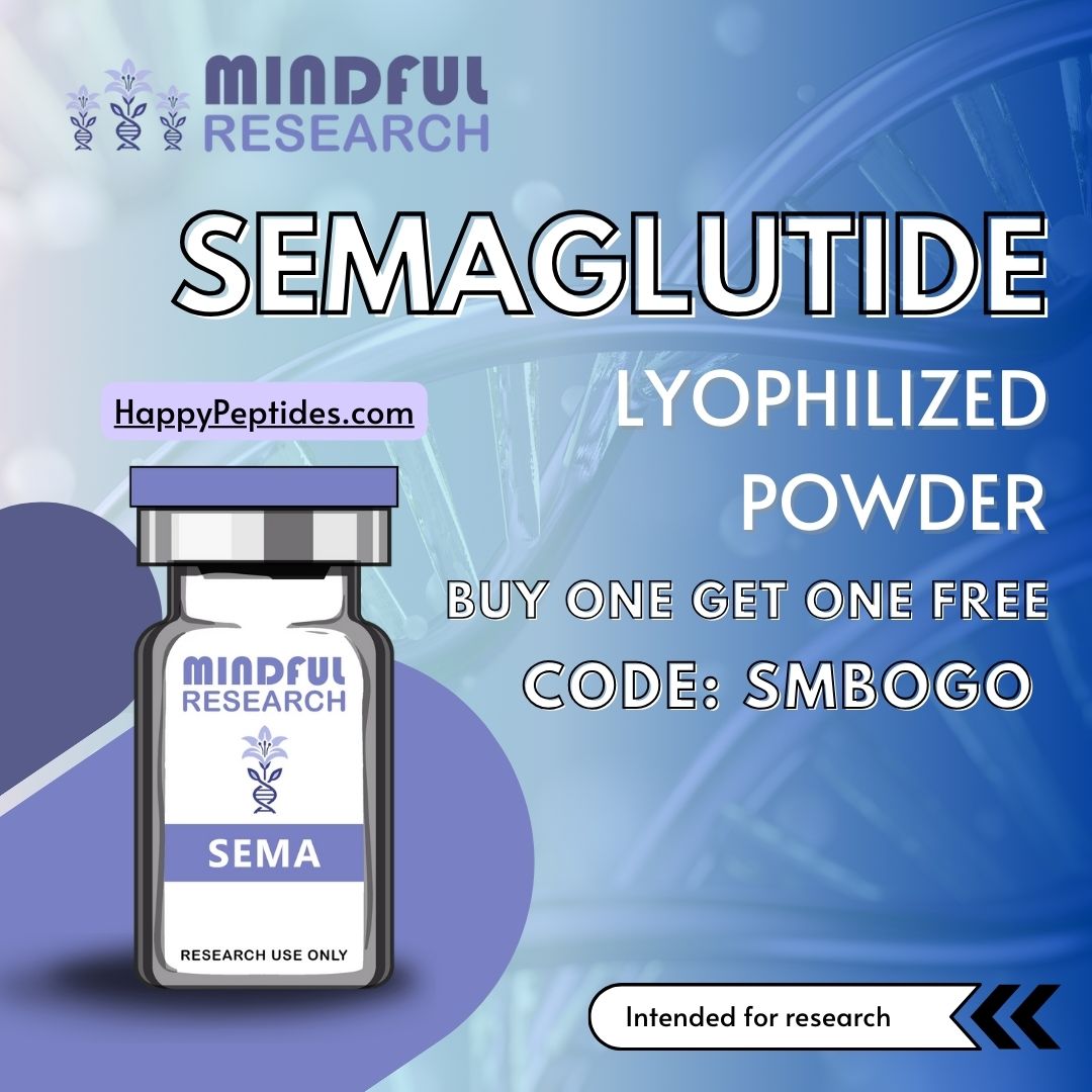 HappyPeptides's tweet image. BUY ONE, GET ONE FREE! 
Semaglutide Lyophilized Powder
Research-ready and top quality.
Use CODE: SMBOGO at checkout!
For research purposes only.
#ResearchProducts #LabSupplies #BOGODeal #ScienceSolutions #Semaglutide    

🌐 happypeptides.com
.
.
.
#happypeptides