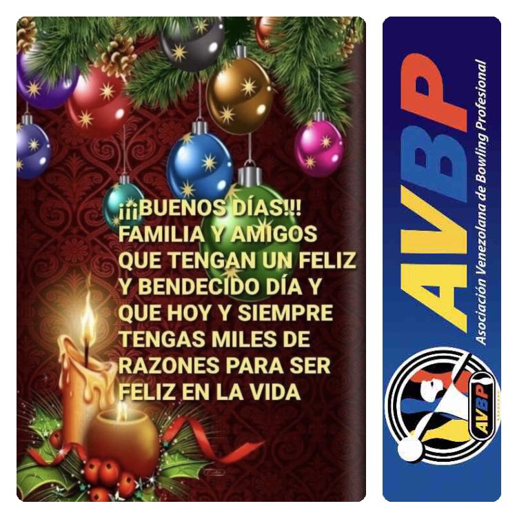 bowlingavbp's tweet photo. Desde este espacio deportivo del Bowling Nacional les deseamos una Feliz Navidad 2024 🎄🙏🎳 llena de muchas bendiciones a todos los bolicheros de Venezuela 🇻🇪🎳

AVBP de Vzla https://t.co/JhA16kjp2E