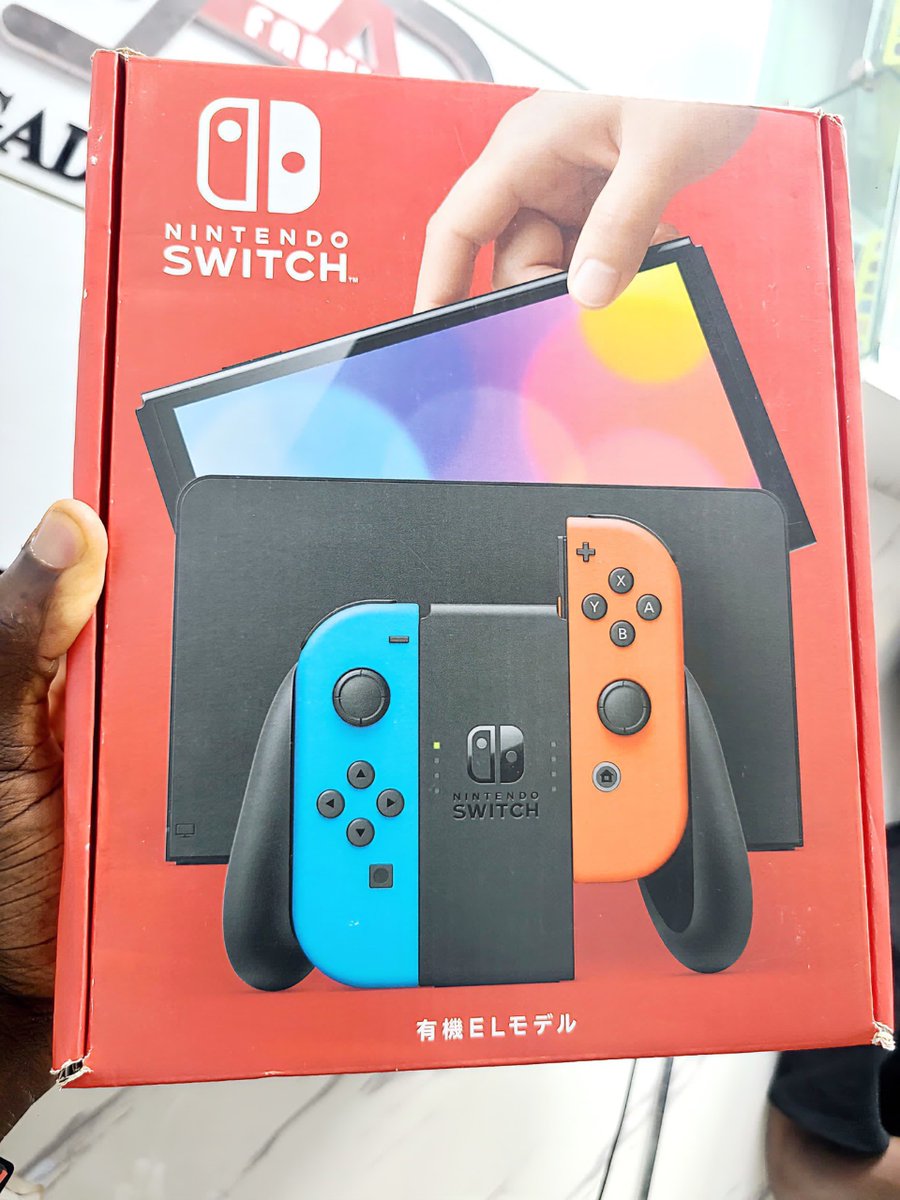 FabtronicsFAB's tweet photo. 🎮✨Nintendo Switch OLED portable game console! 💥
With the 3 different play modes ; handheld, Tabletop, and TV modes).

Price = 495,000 NGN. (Please always reconfirm current price and availability). 

#NintendoSwitchOLED #GamingInStyle #LevelUpYourPlay https://t.co/rXvRNvh5XL