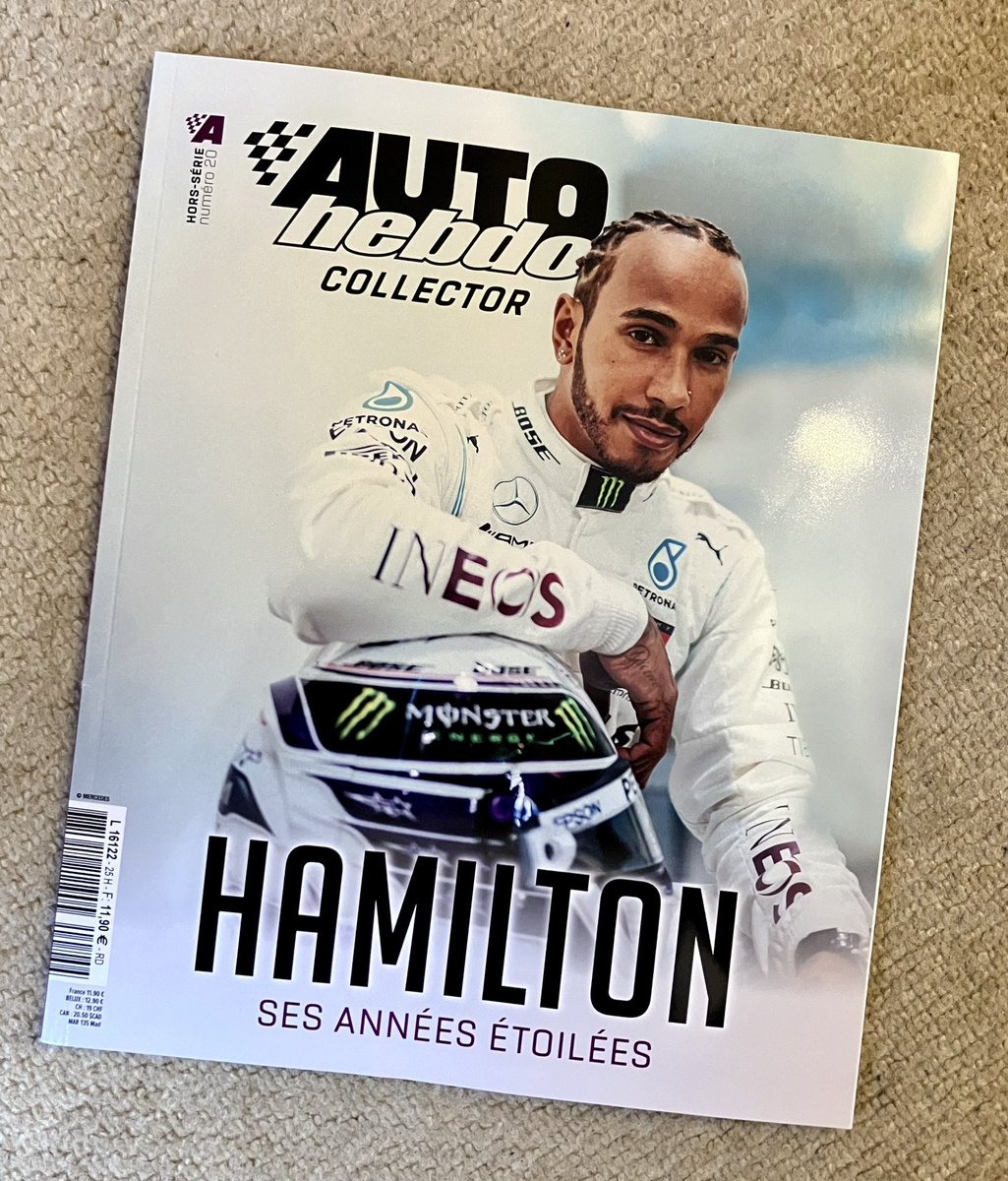 allaboutmayetml's tweet photo. I was chuffed to be interviewed by Jean-Michel Desnoues for #AutoHebdo’s Lewis Hamilton collectors’-item special-edition, which has just been published. It’s in French, so scroll on if you’re not a French speaker. My French is pretty ropey, but I can just about manage! 😬🥴 https://t.co/VjEs9fGhEw