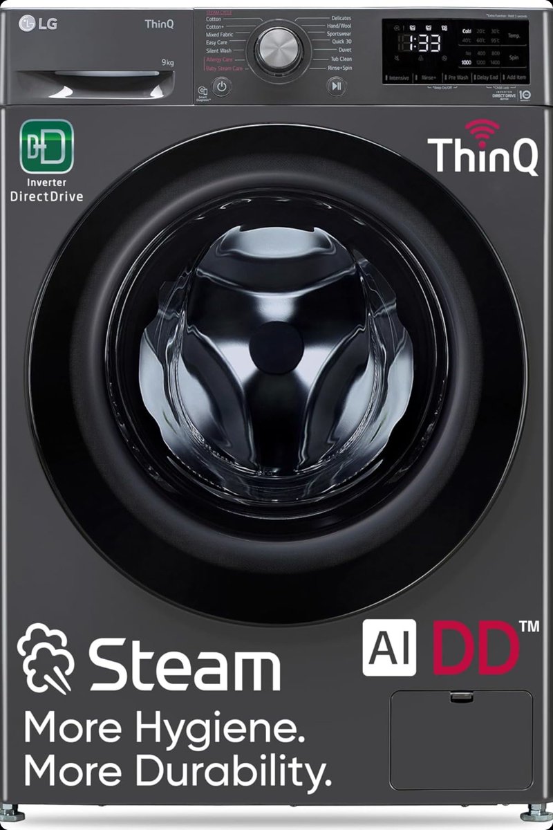 perfectfinder's tweet photo. Upgrade Your Laundry Routine with LG's 9 Kg AI Washing Machine! 

Experience a smarter way to wash with LG’s 9 Kg, 5-Star Fully-Automatic Washing Machine. Featuring AI Direct Drive Technology, Allergy Care, and more! 🌟 

https://t.co/0xe2pHNX6H https://t.co/1b6bEOM4Ui