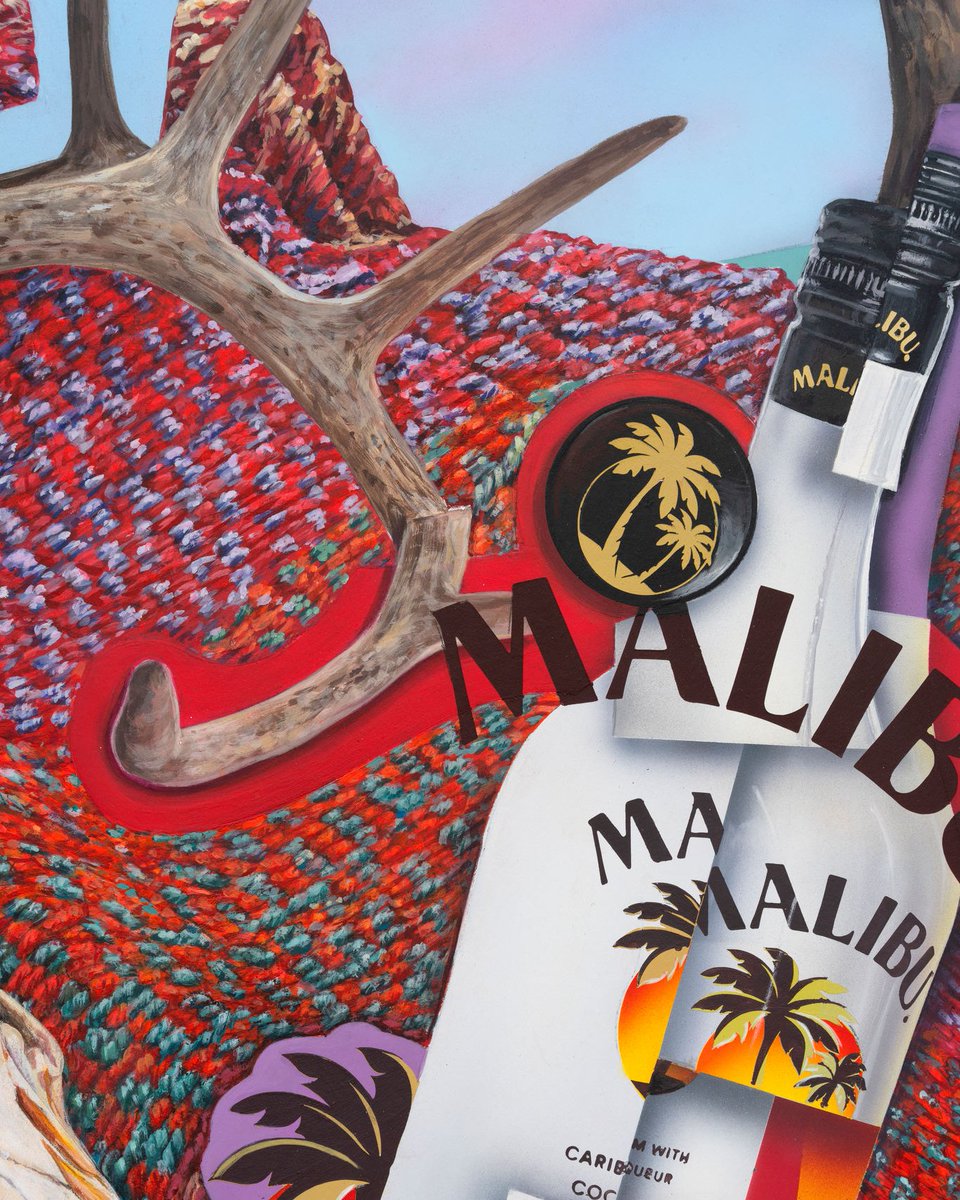 AlmineRech's tweet photo. #SelfPortrait(StillLifewithSkullandBottleofRum), by #AlexIsrael is showcased at our #boothD20 at Art Basel Miami Beach, until tomorrow, December 8, 2024. https://t.co/nq3BKCP94i