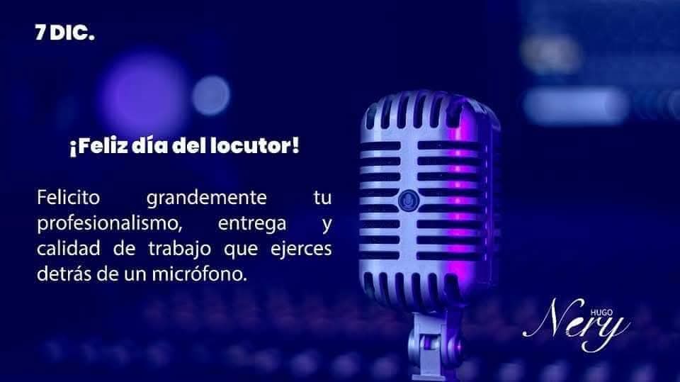 BachNery's tweet photo. Un saludo amigos Locutores en su día, son nuestra dupla perfecta para la generación de piezas creativas, que con su inspiración, nos trasladan en tiempo y espacio, logrando la eficacia de nuestras piezas audiovisuales.

#FelizDíaDelLocutor #7Dic #USAC #Comunicación #GENialesVoces https://t.co/ZjNhm1zMRA