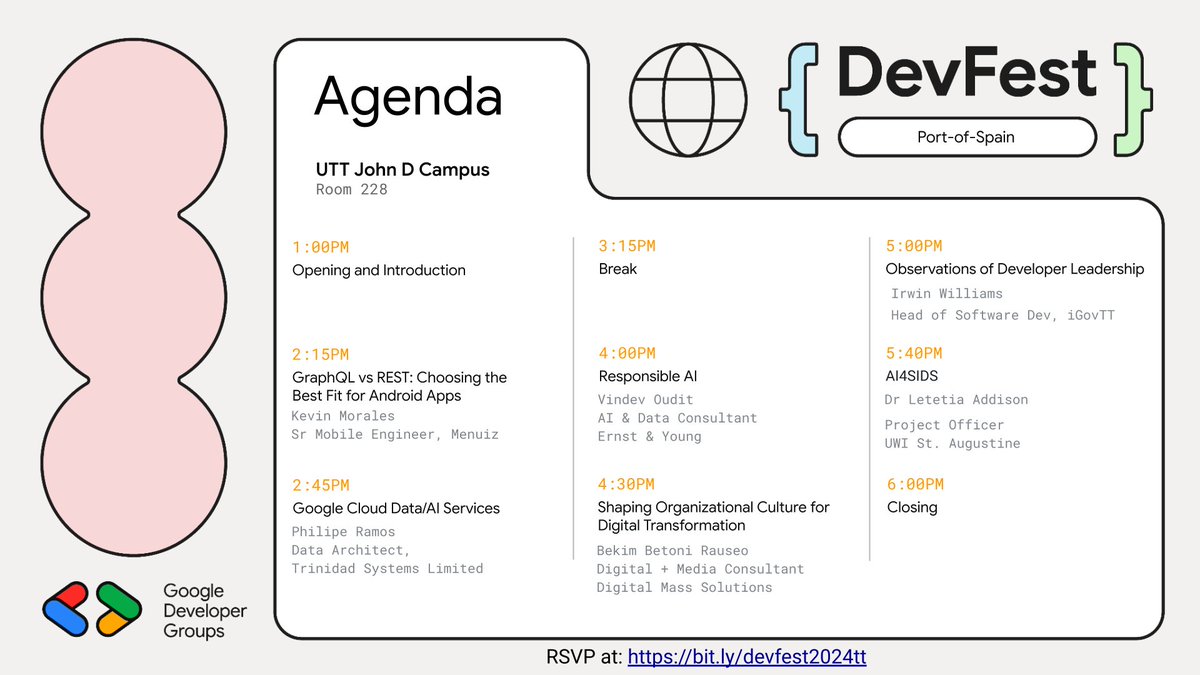 gdgpos's tweet photo. Join us today for #DevFest2024!
 https://t.co/a0vhgDtKIz https://t.co/4SH6Wnd3uc